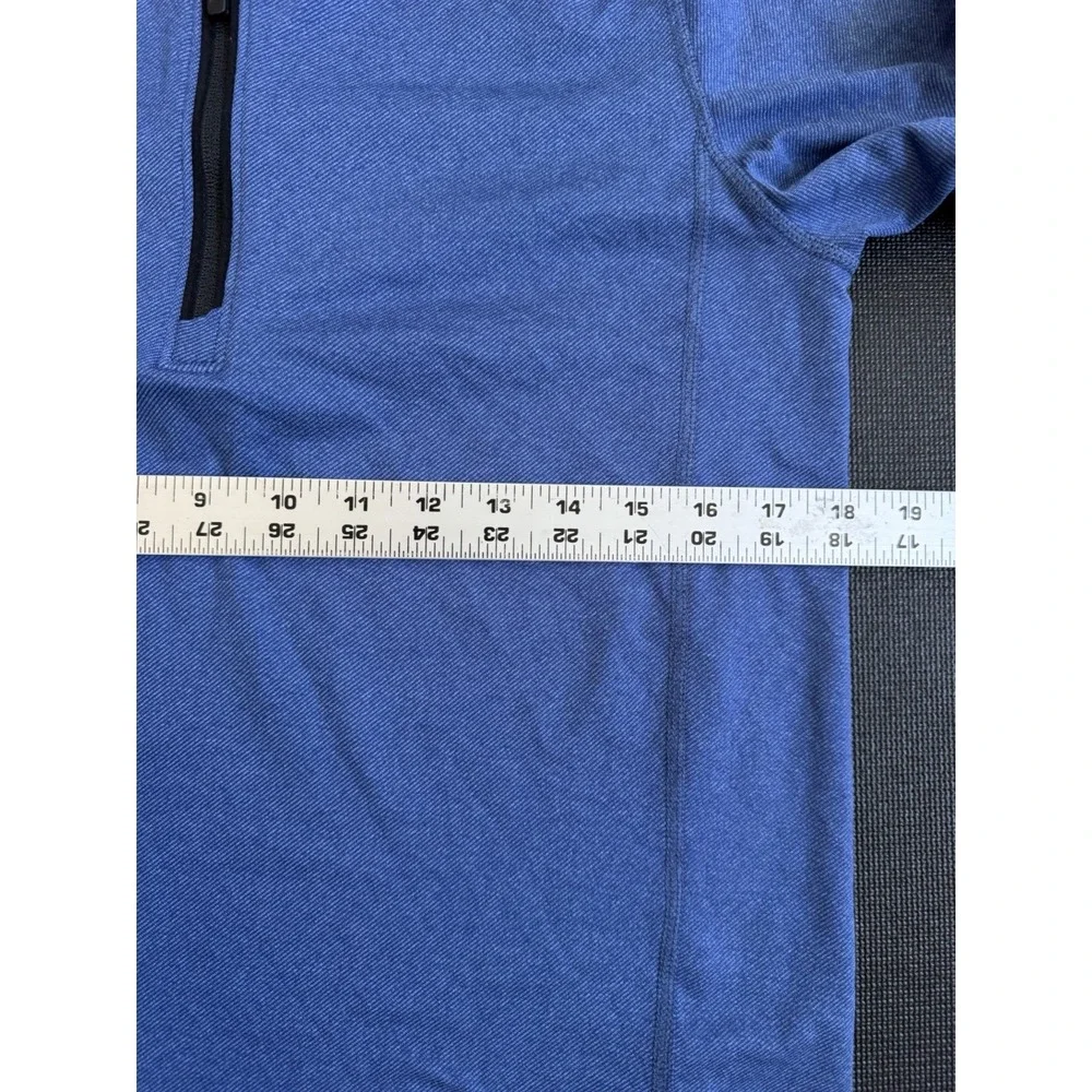 Vinyard Vines Performance Men's Blue Quarter Zip Size XS